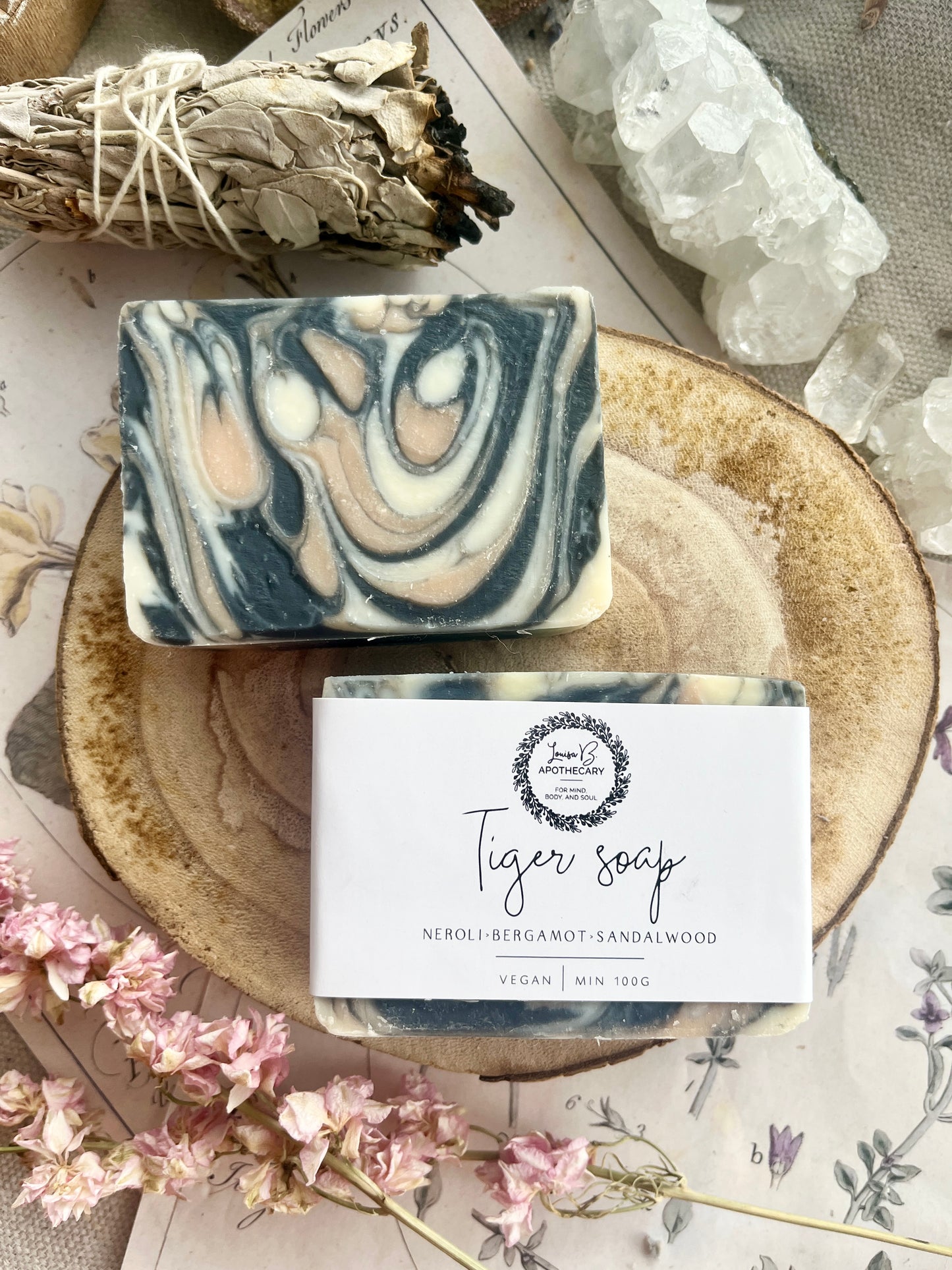 Tiger soap