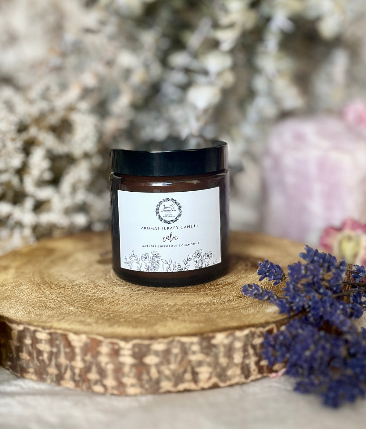 Calm Amethyst Aromatherapy Candle