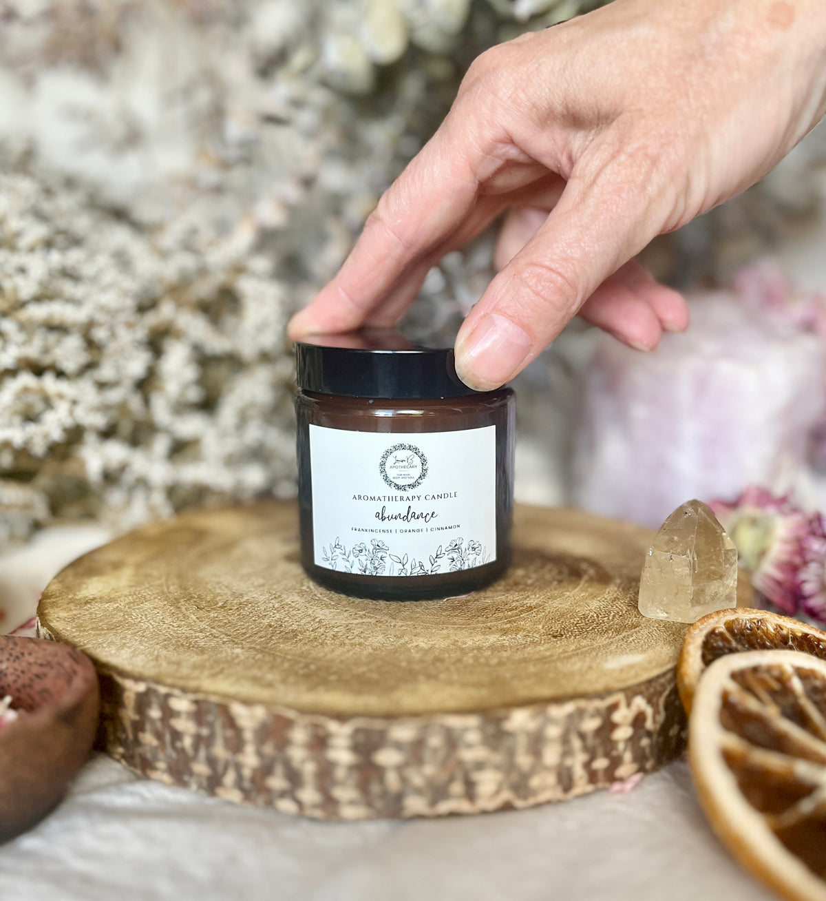 Abundance Aromatherapy Candle