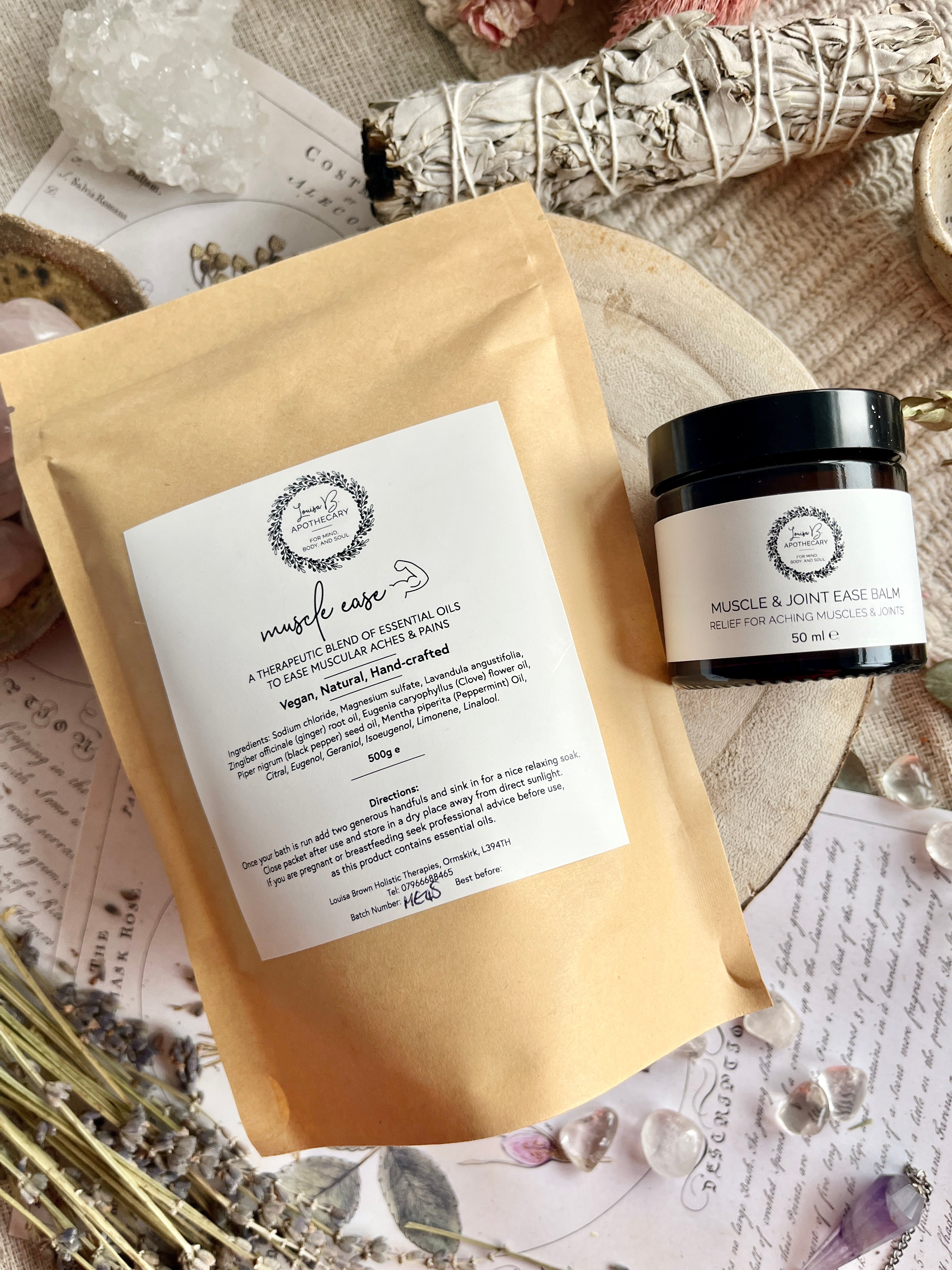 Muscle & Joint Survival Kit – Louisa B Apothecary
