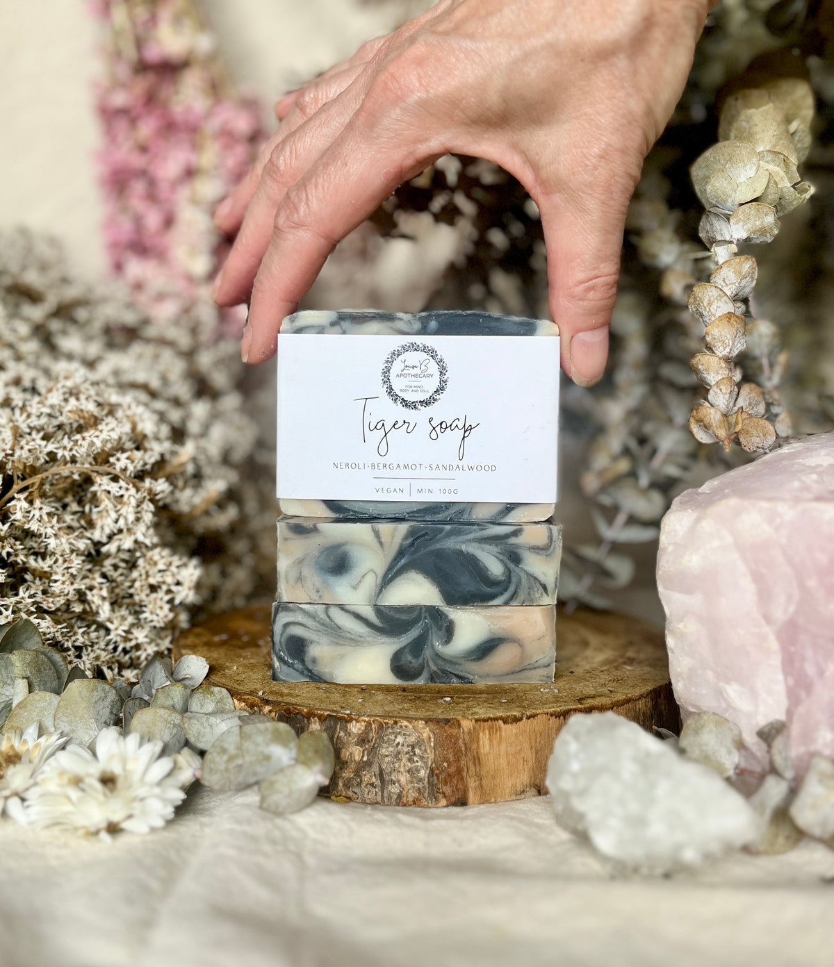 Tiger soap