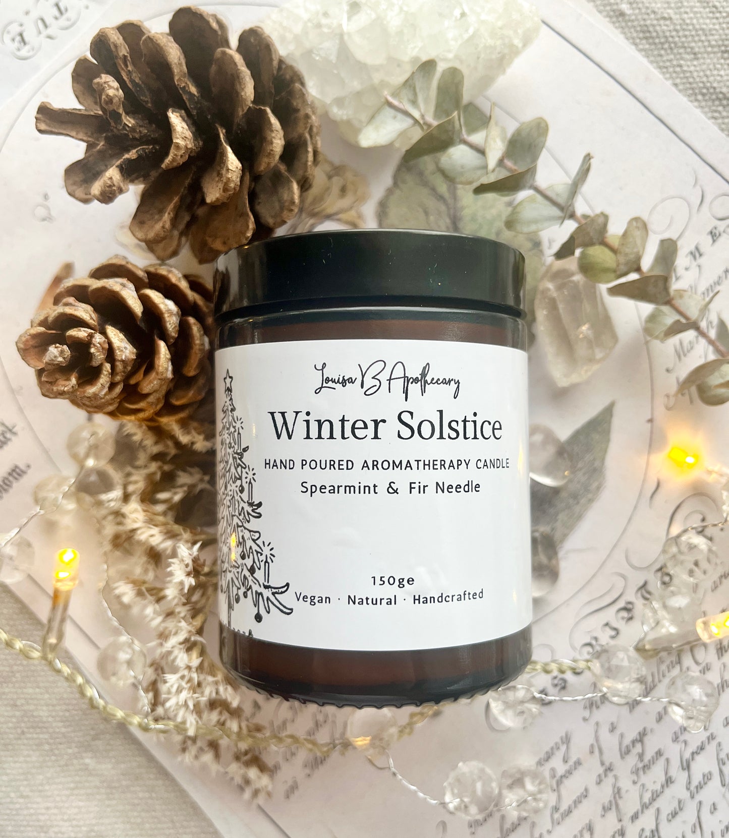 Winter Solstice Candle