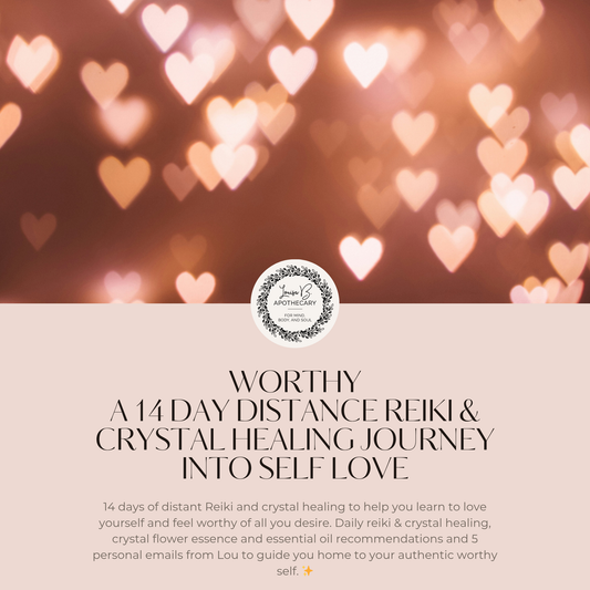 Worthy — A 14 Day Distance Reiki & Crystal healing Journey Into Self Love
