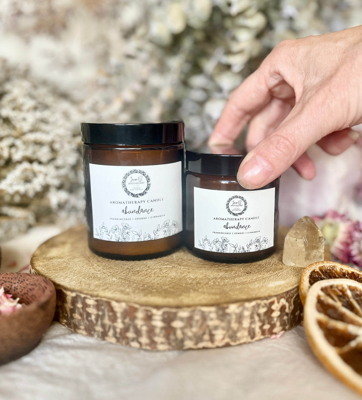 Abundance Aromatherapy Candle