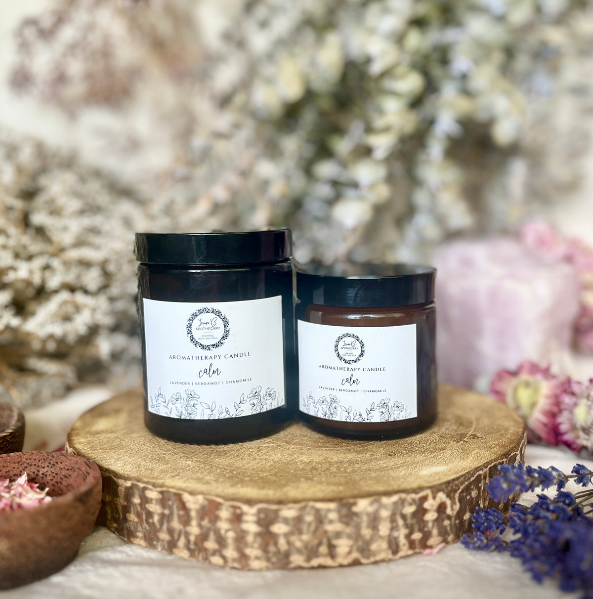Calm Amethyst Aromatherapy Candle