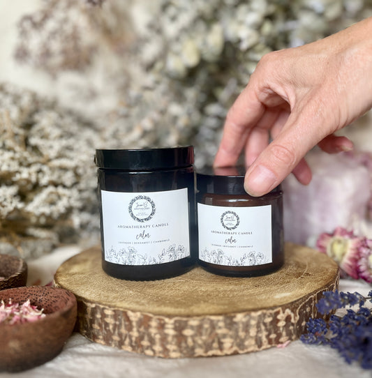 Calm Amethyst Aromatherapy Candle