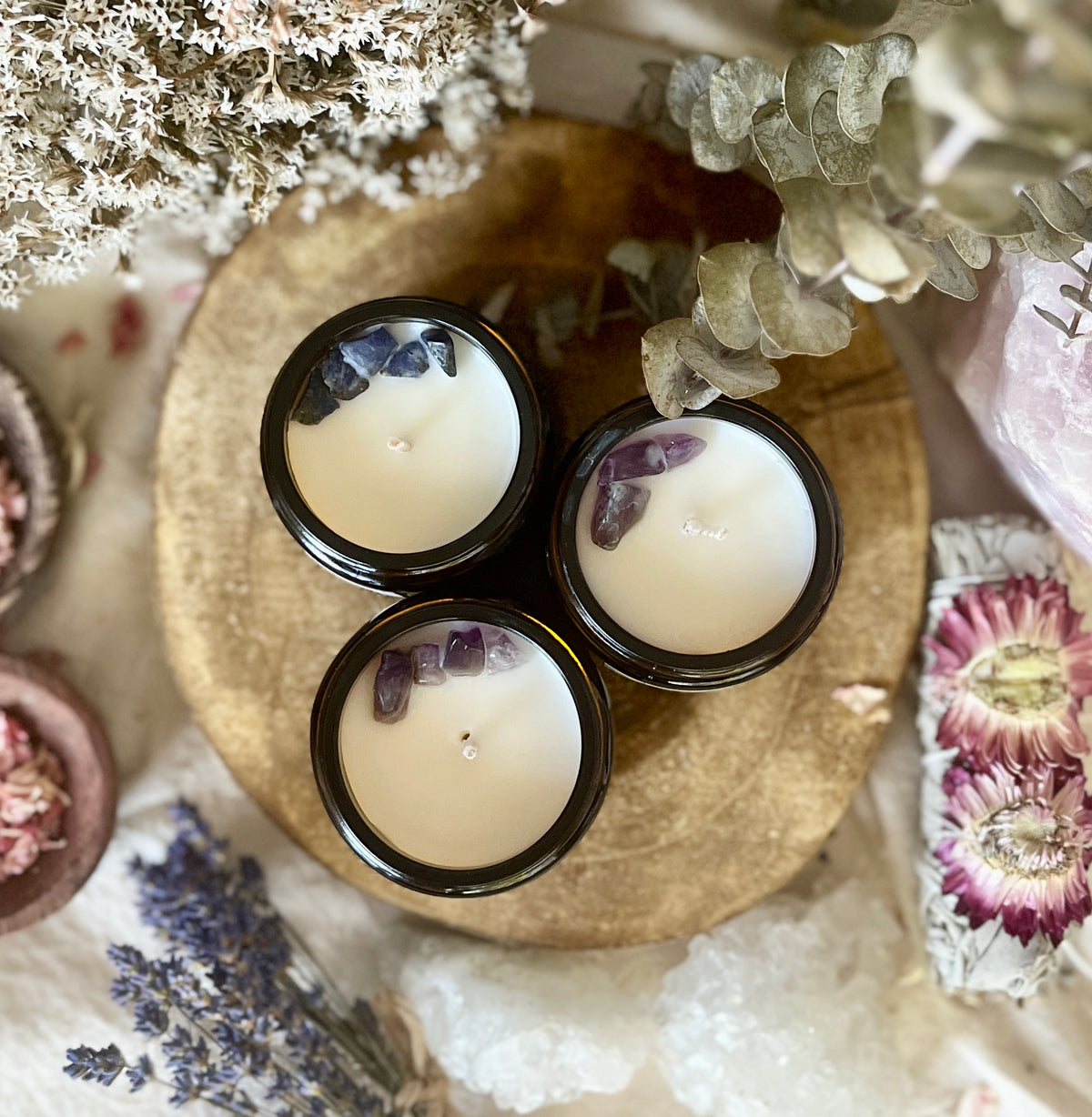 Calm Amethyst Aromatherapy Candle