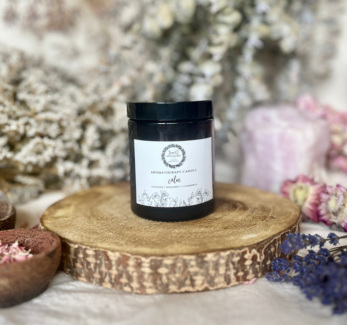 Calm Amethyst Aromatherapy Candle
