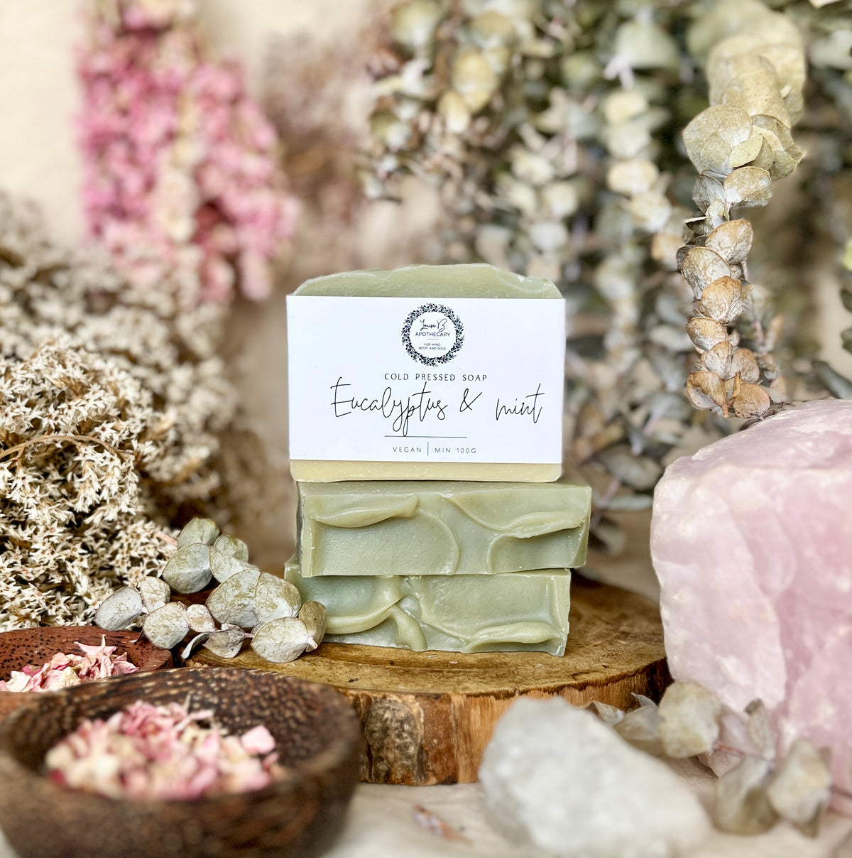 Peppermint, Eucalyptus and Lemongrass Soap